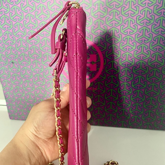 🍀💜NEW💜Tory Burch Alexa Phone Crossbody bag/shoulder bag/leather - Picture 5 of 9